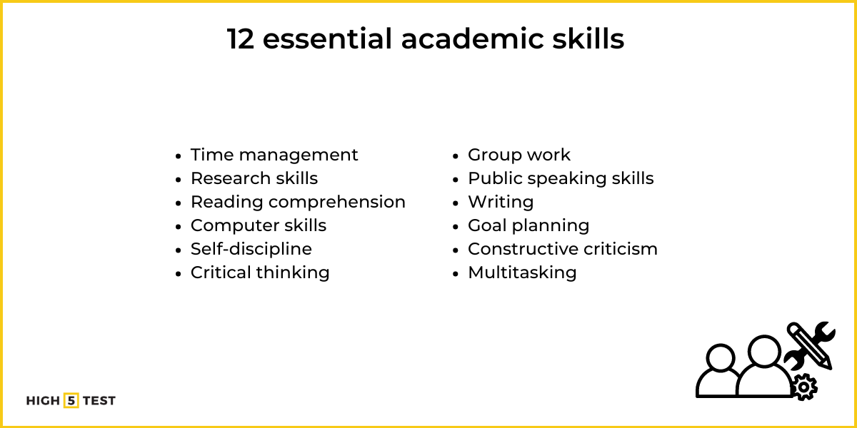 12 essential academic skills